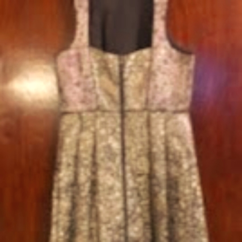 Mini Gold cocktail Dress